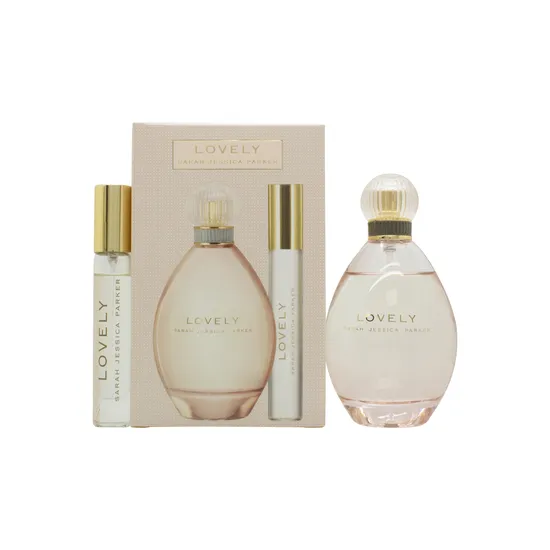 Sarah Jessica Parker Lovely Gift Set 100ml Eau De Parfum + 15ml Eau De Parfum