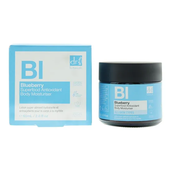 Dr Botanicals Blueberry Superfood Antioxidant Body Moisturiser