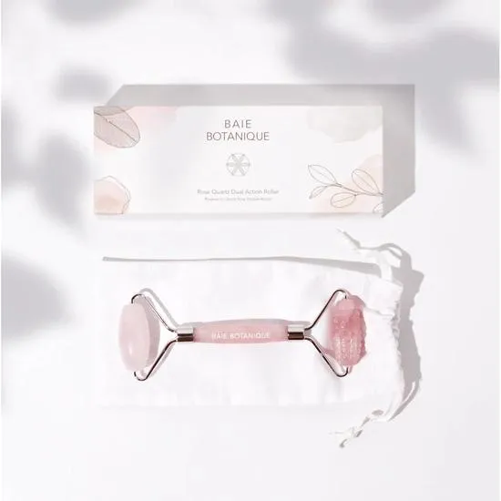 Baie Botanique Rose Quartz Dual Action Roller