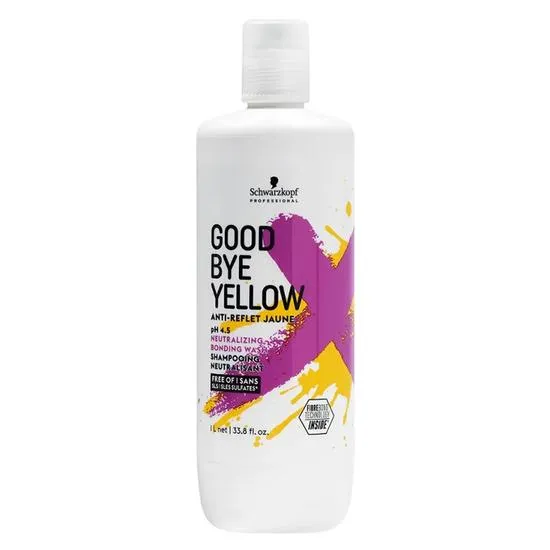 Schwarzkopf Good Bye Yellow Neutralising Wash Shampoo