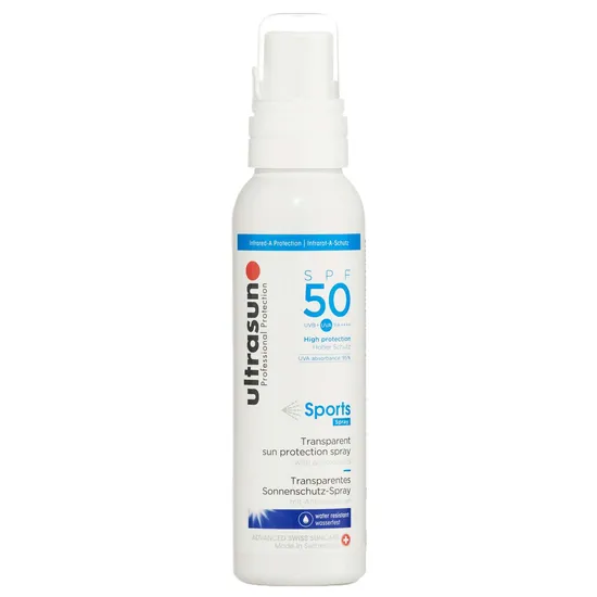 Ultrasun SPF 50 Sports Transparent Sun Protection Spray
