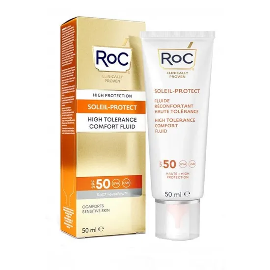 RoC Soleil-Protect High Tolerance Comfort Fluid SPF 50 UVA & UVB
