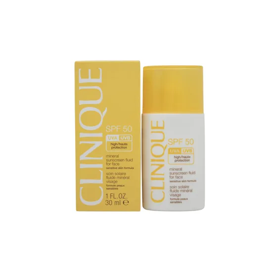 Clinique Mineral Sunscreen Fluid For Face SPF 50