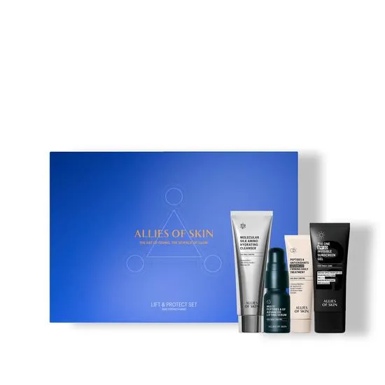 Allies of Skin Lift & Protect Routine Anti Ageing Skin Care Kit