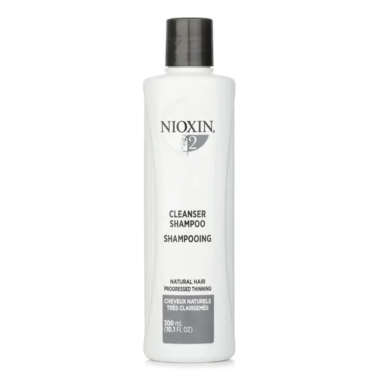 Nioxin Derma Purifying System 2 Cleanser Shampoo Natural Hair, Progressed Thinning