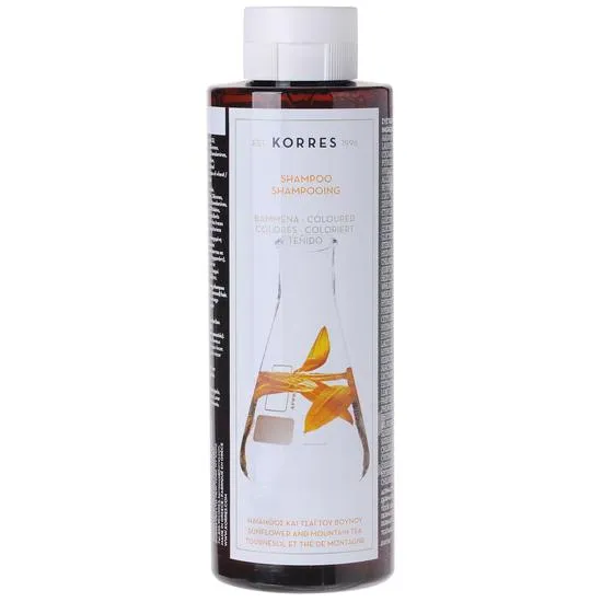 Korres Sunflower & Mountain Tea Shampoo For Coloured Hair