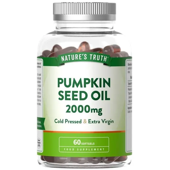 Nature's Truth Pumpkin Seed Oil 2000mg Softgels