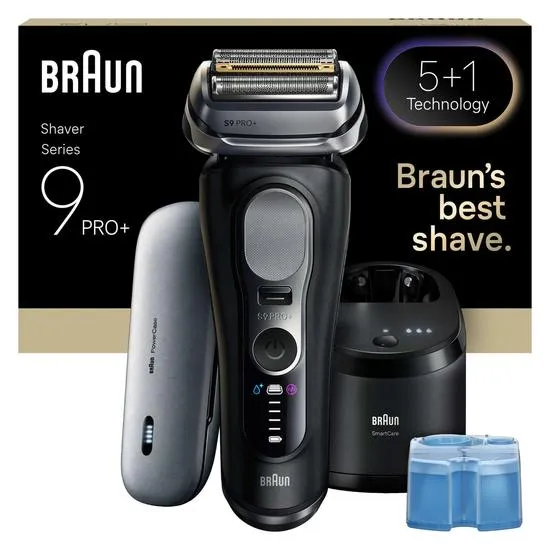 Braun Series 9 PRO+ 9670CC Black Electric Shaver