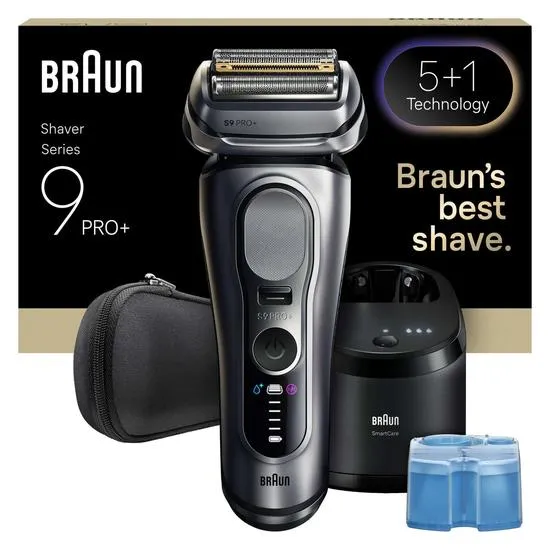 Braun Series 9 PRO+ 9667CC Silver Electric Shaver
