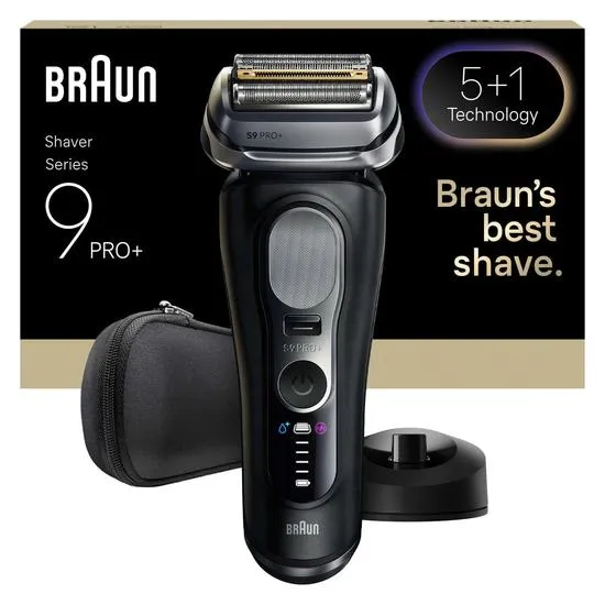 Braun Series 9 PRO+ 9610s Black Electric Shaver