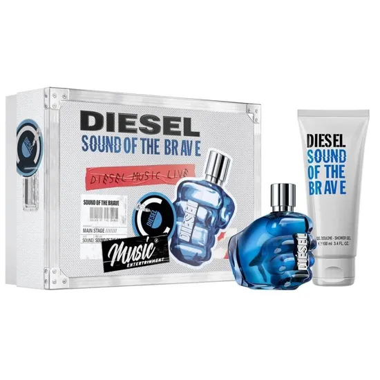Diesel Sound Of The Brave Eau De Toilette Spray Gift Set