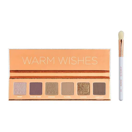 Sigma Beauty Warm Wishes Eyeshadow Palette