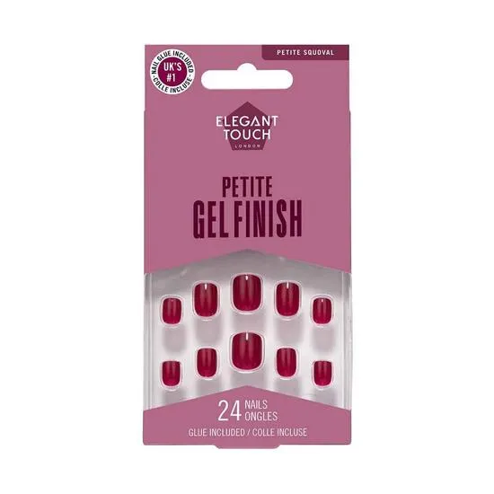 Elegant Touch Squoval Petite False Nails