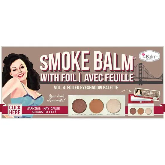 theBalm SMOKEBALM Vol. 4 Foiled Eyeshadow Palette