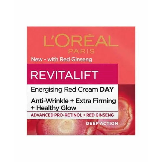 L'Oreal Paris Revitalift Red Ginseng Energising Red Cream Day