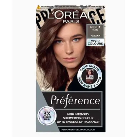 L'Oreal Paris Preference High Intensity Permanent Gel Hair Colour