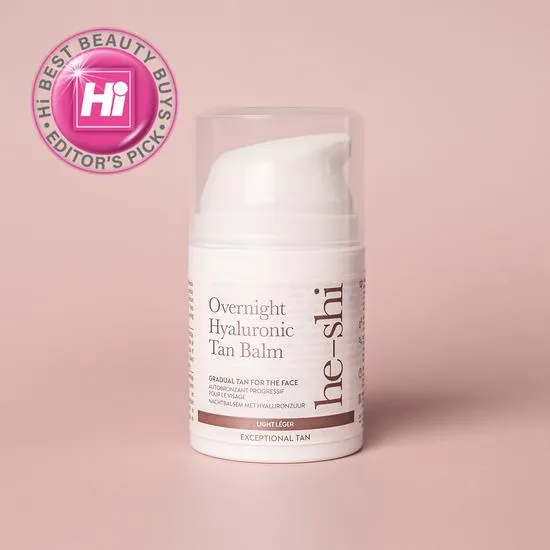 He-Shi Overnight Hyaluronic Skin Firming Gradual Tan Balm