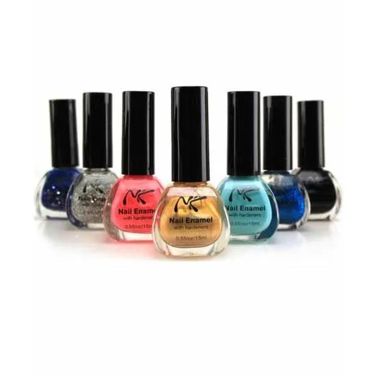 Nicka K Newyork Nk Nail Enamel With Hardeners 15Ml / 053 Green Blue