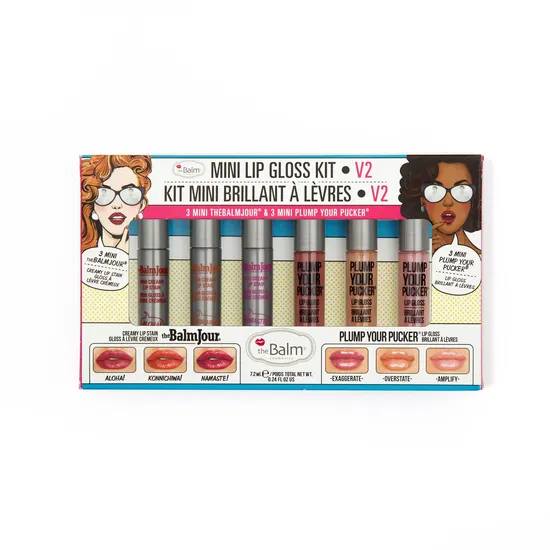 theBalm Mini Lip Gloss Kit V2