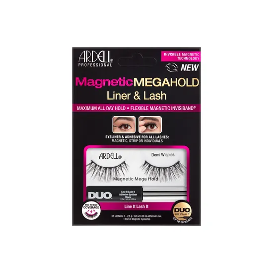 Ardell Magnetic MegaHold Liquid Liner & Lash Demi Lashes