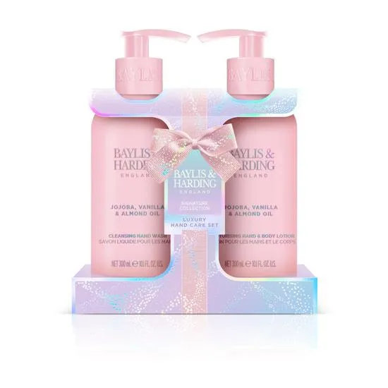 Baylis & Harding Jojoba Vanilla & Almond Oil Twin Set