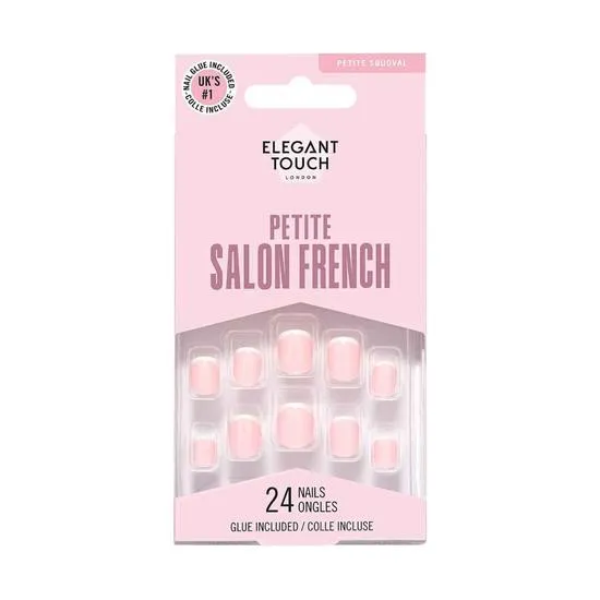 Elegant Touch French 154 Petite Squoval Nails