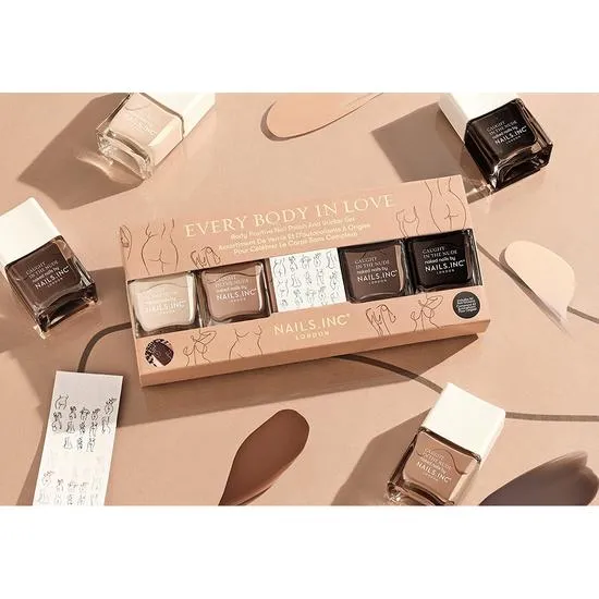 Nails Inc Everybody In Love Nail Polish Nude