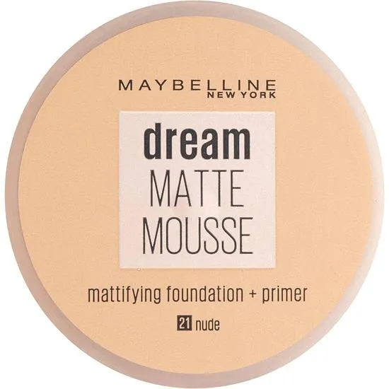 Maybelline Dream Matte Mousse Mattifying Foundation