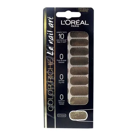 L'Oreal Paris Colour Riche Le Nail Art 010 Gold Lingerie