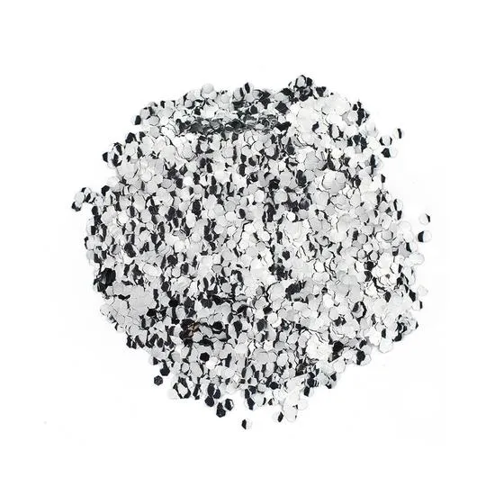 Stargazer Chunky Biodegradable Face Glitter Biodegradable Chunky Glitter Shaker Silver