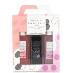 Sunday Rain Bubble Bath Trio Gift Set