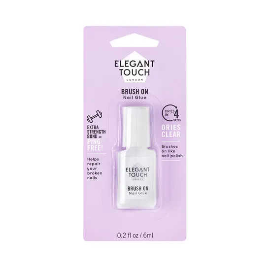 Elegant Touch Brush On Nail Glue