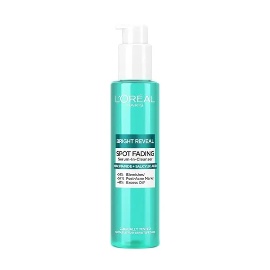 L'Oreal Paris Bright Reveal Spot Fading Serum In Cleanser