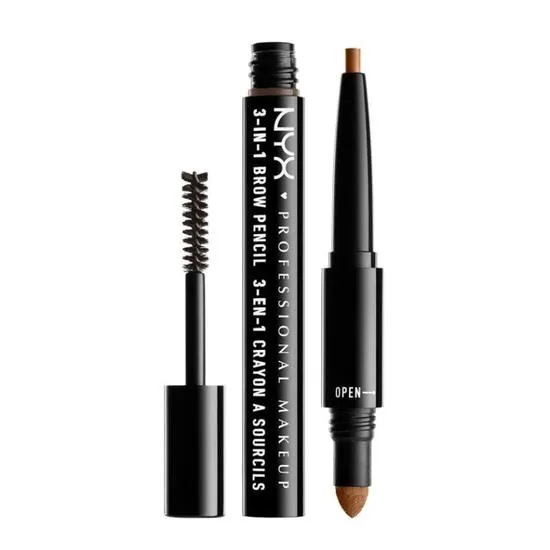 NYX Professional Makeup 3-In-1 Brow Pencil/Powder/Mascara