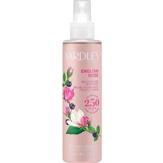 Yardley English Rose Fragrance Mist Spray
