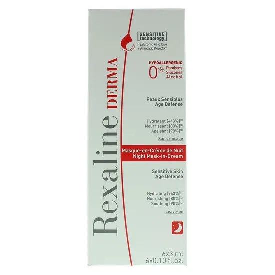 Rexaline Derma Night Mask-In-Cream Sensitive Skin Age Defence