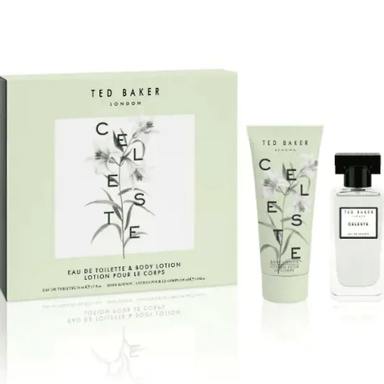 Ted Baker Celeste 50ml Eau De Toilette + Body Lotion 100ml Gift Set