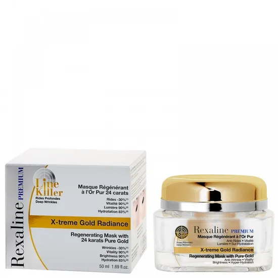 Rexaline Premium X-treme Gold Radiance Regenerating Mask With Pure Gold