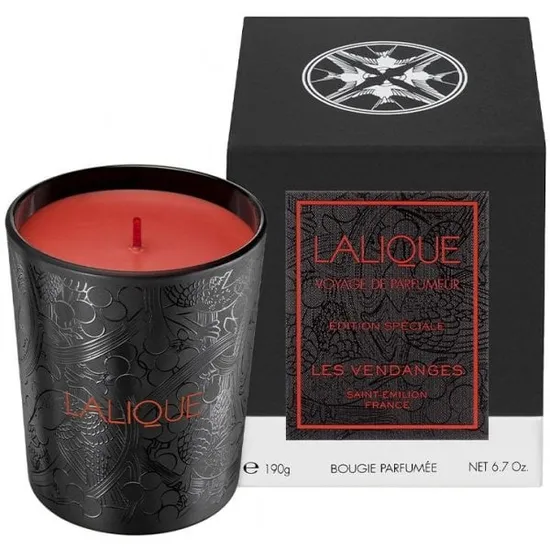 Lalique Les Vendanges Saint-Emilion France Perfumed Candle