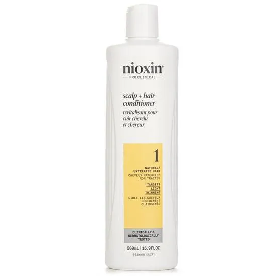 Nioxin Density System 1 Scalp Therapy Conditioner Natural Hair, Light Thinning