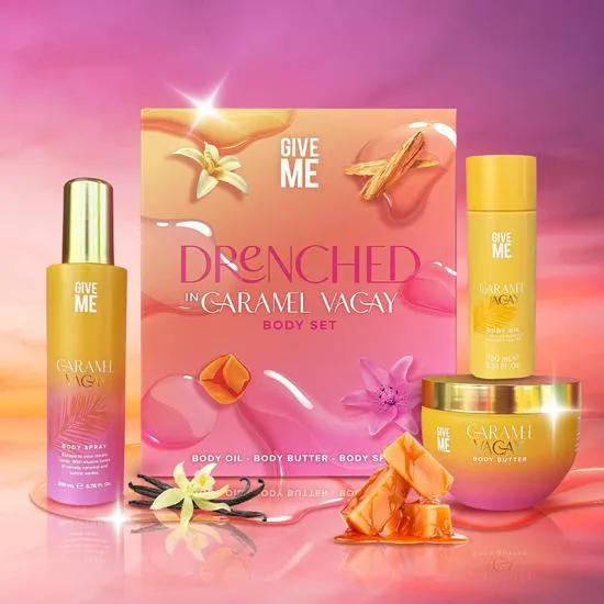Give Me Caramel Vacay Drenched Skin Set