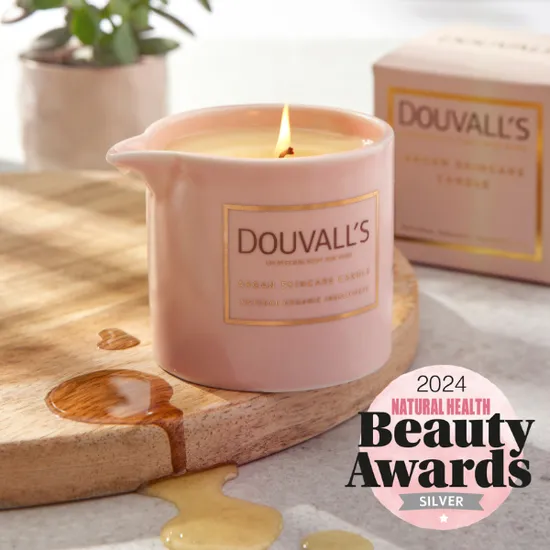 Douvall's Argan Massage Candle Orangery Orchard