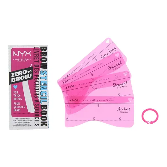 NYX Professional Makeup Zero To Brow Stencil