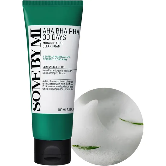 Some by Mi AHA-BHA-PHA 30 Days Miracle Acne Clear Foam