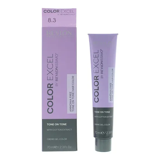 Revlon Revlonissimo Colour Excel Creme Gel Hair Colour 8.3 Light Golden Blonde