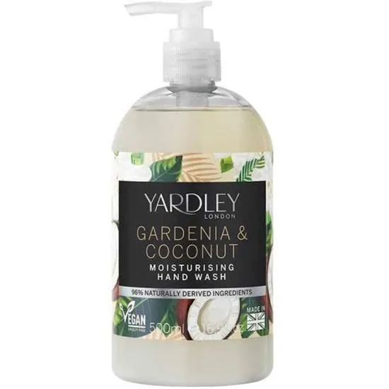 Yardley Gardenia & Coconut Milk Botanical Hand Wash