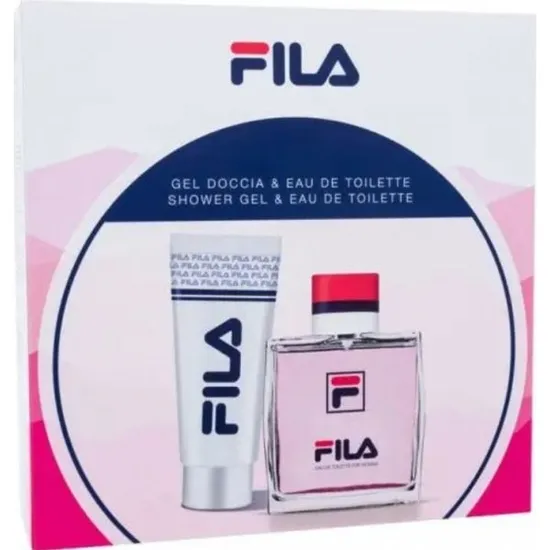 Fila For Woman Gift Set 100ml Eau De Toilette + 200ml Shower Gel