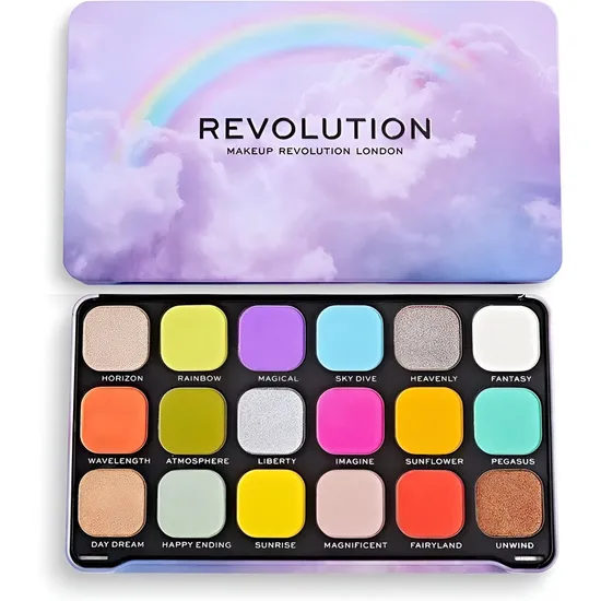 Revolution Rainbow Eyeshadow Palette