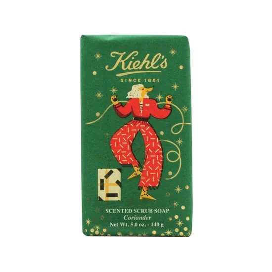 Kiehl's Scented Scrub Bar Soap Coriander