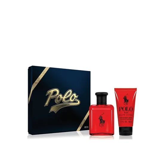 Ralph Lauren Polo Red 75ml Eau De Toilette + 50ml SG Set